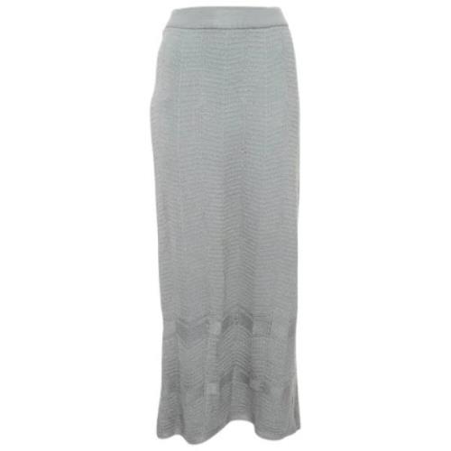 Pre-owned Knit bottoms Missoni Pre-owned , Gray , Dames