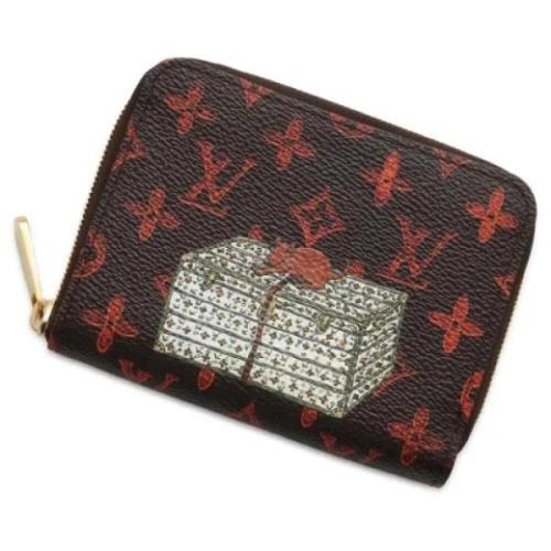 Pre-owned Fabric wallets Louis Vuitton Vintage , Brown , Dames