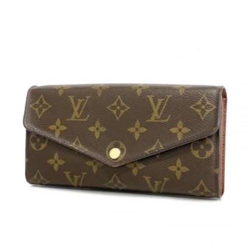 Pre-owned Fabric wallets Louis Vuitton Vintage , Brown , Dames