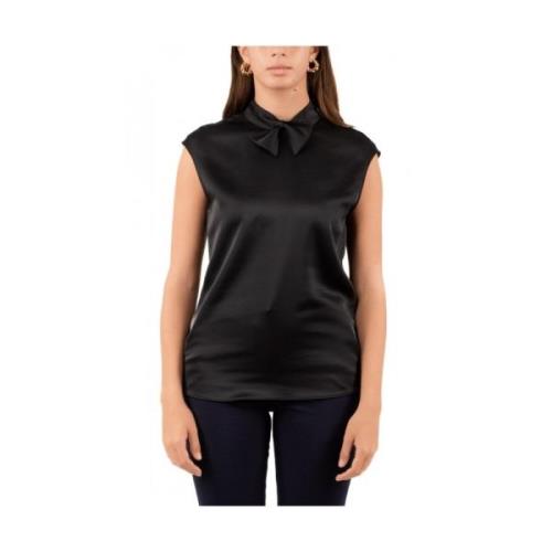 Dames Shirt Emporio Armani , Black , Dames