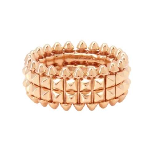 Pre-owned Rose Gold rings Cartier Vintage , Yellow , Dames