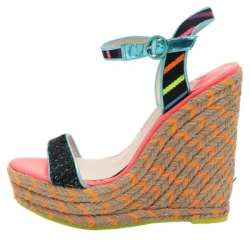 Pre-owned Fabric sandals Sophia Webster Pre-owned , Multicolor , Dames