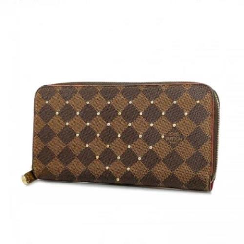 Pre-owned Fabric wallets Louis Vuitton Vintage , Brown , Dames