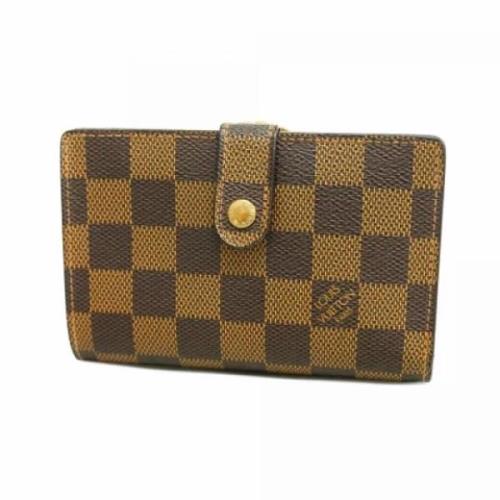 Pre-owned Fabric wallets Louis Vuitton Vintage , Brown , Dames