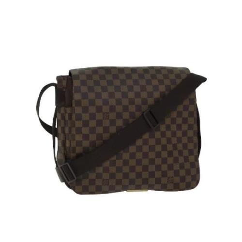 Pre-owned Canvas louis-vuitton-bags Louis Vuitton Vintage , Brown , Da...