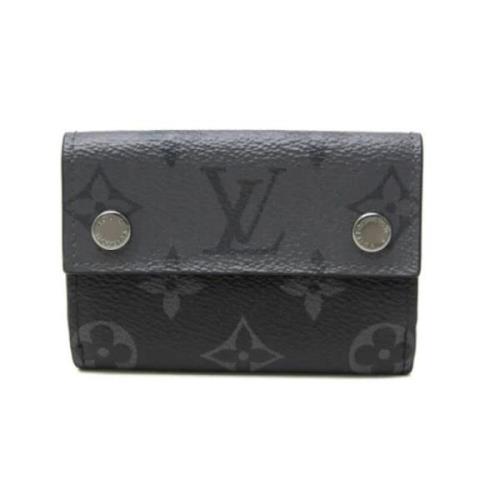 Pre-owned Fabric wallets Louis Vuitton Vintage , Black , Dames