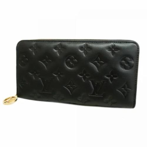 Pre-owned Fabric wallets Louis Vuitton Vintage , Black , Dames