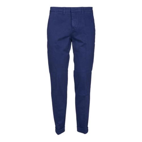 Blauwe Capri Broek Stijlvol Ontwerp Fay , Blue , Heren