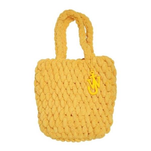 Stijlvolle Deken Shopper Tas JW Anderson , Yellow , Dames