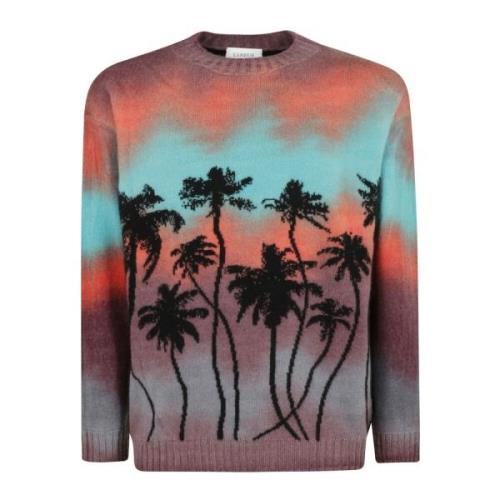 Cashmere Dye Jumper Laneus , Multicolor , Heren