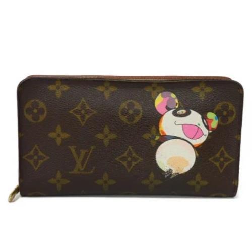 Pre-owned Fabric wallets Louis Vuitton Vintage , Brown , Dames