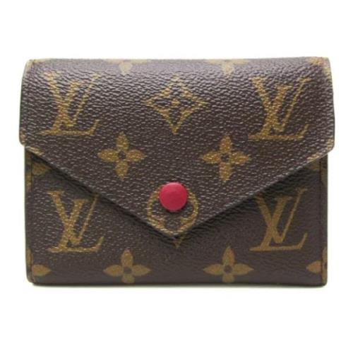 Pre-owned Fabric wallets Louis Vuitton Vintage , Brown , Dames