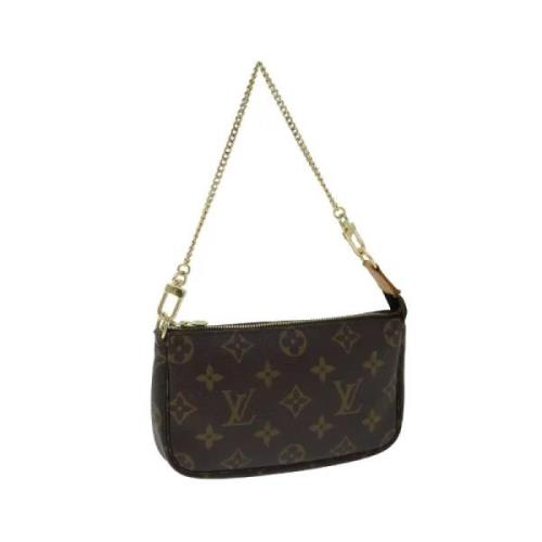 Pre-owned Canvas louis-vuitton-bags Louis Vuitton Vintage , Brown , Da...