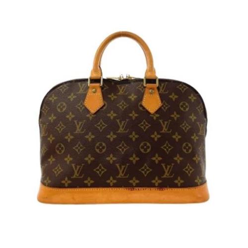 Pre-owned Canvas louis-vuitton-bags Louis Vuitton Vintage , Brown , Da...