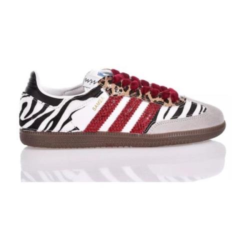 Aangepaste Damessneakers Beige Bruin Adidas , Multicolor , Dames