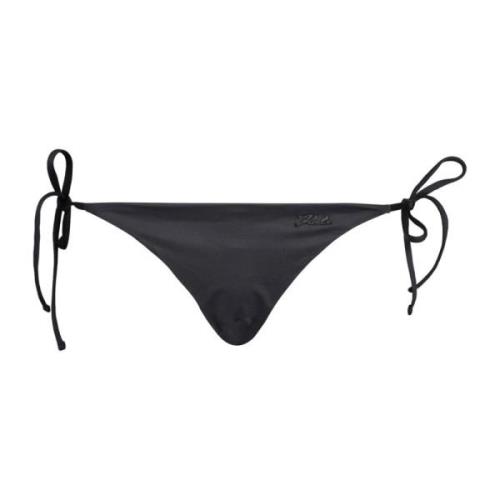 Zwarte Strandkleding Bikini Slip Karl Lagerfeld , Black , Dames