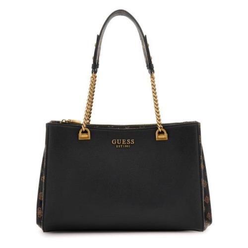 Stijlvolle Dames Carryall Handtas Guess , Black , Dames