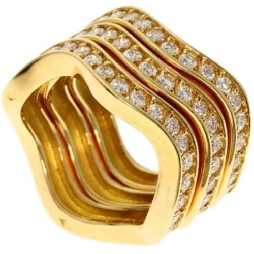 Pre-owned Yellow Gold rings Cartier Vintage , Yellow , Dames