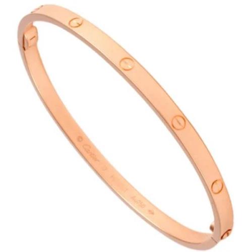 Pre-owned Rose Gold bracelets Cartier Vintage , Yellow , Dames