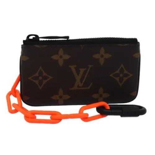 Pre-owned Canvas wallets Louis Vuitton Vintage , Black , Dames