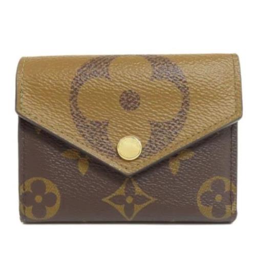 Pre-owned Fabric wallets Louis Vuitton Vintage , Brown , Dames