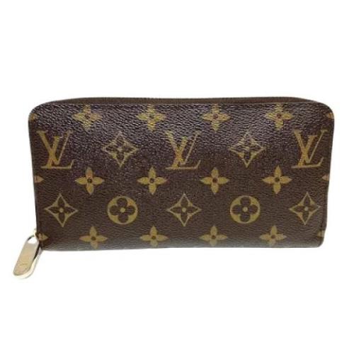 Pre-owned Canvas wallets Louis Vuitton Vintage , Brown , Dames