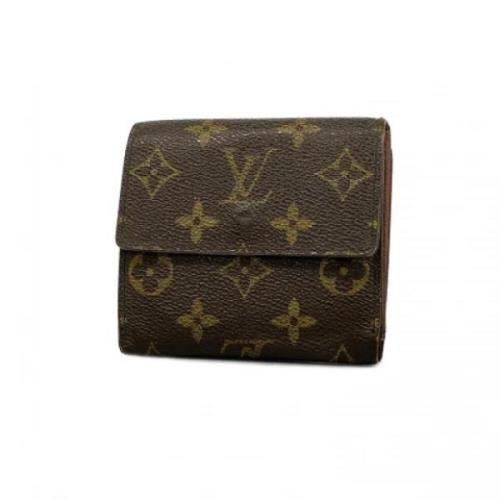 Pre-owned Fabric wallets Louis Vuitton Vintage , Brown , Dames