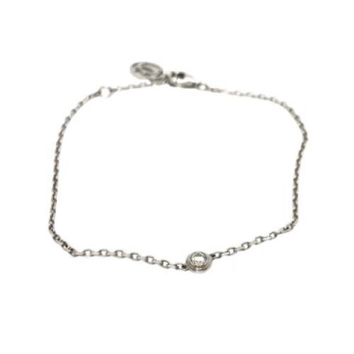 Pre-owned White Gold bracelets Cartier Vintage , Gray , Dames