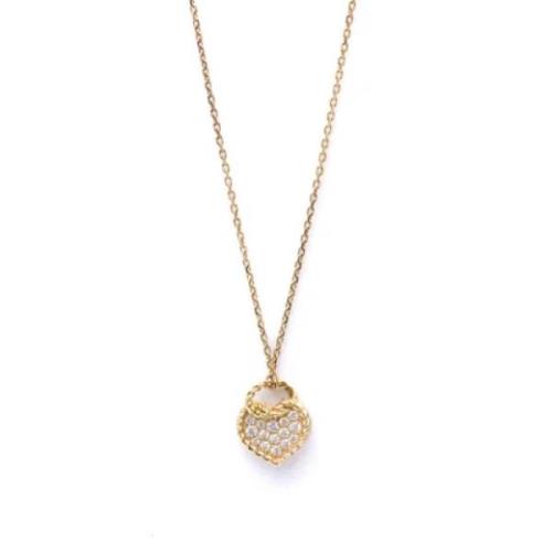 Pre-owned Rose Gold necklaces Cartier Vintage , Yellow , Dames