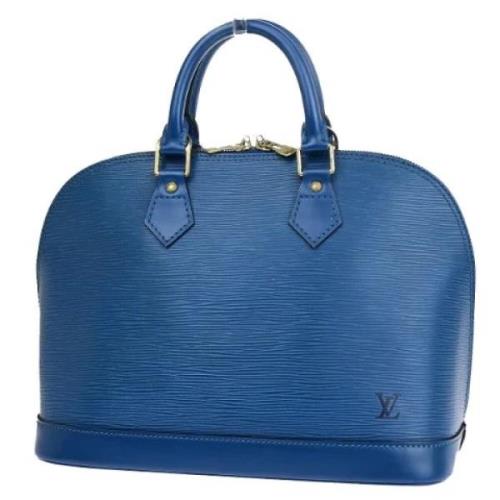 Pre-owned Leather louis-vuitton-bags Louis Vuitton Vintage , Blue , Da...