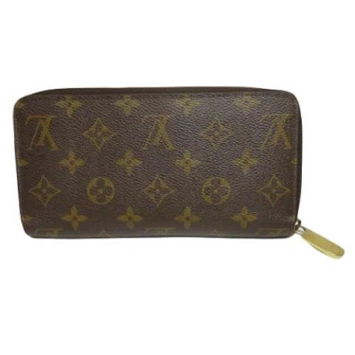 Pre-owned Canvas wallets Louis Vuitton Vintage , Brown , Dames