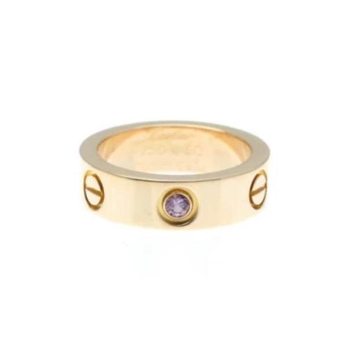 Pre-owned Rose Gold rings Cartier Vintage , Yellow , Dames