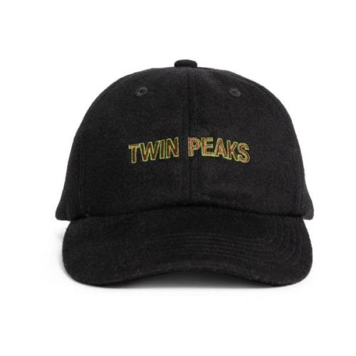 Geborduurde Wollen Pet Twin Peaks Stijl Undercover , Black , Heren