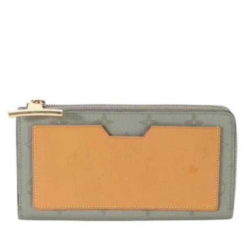 Pre-owned Fabric wallets Louis Vuitton Vintage , Gray , Dames