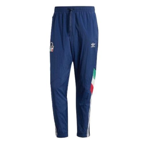 Italiaans nationaal team retro broek Adidas , Blue , Heren