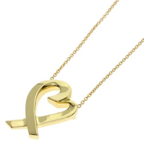 Pre-owned Yellow Gold necklaces Tiffany & Co. Pre-owned , Yellow , Dam...