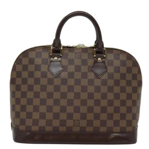 Pre-owned Canvas louis-vuitton-bags Louis Vuitton Vintage , Brown , Da...