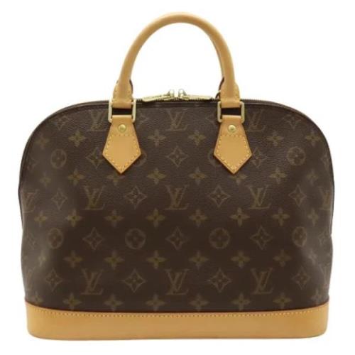 Pre-owned Canvas louis-vuitton-bags Louis Vuitton Vintage , Brown , Da...