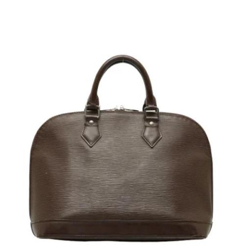 Pre-owned Leather louis-vuitton-bags Louis Vuitton Vintage , Brown , D...