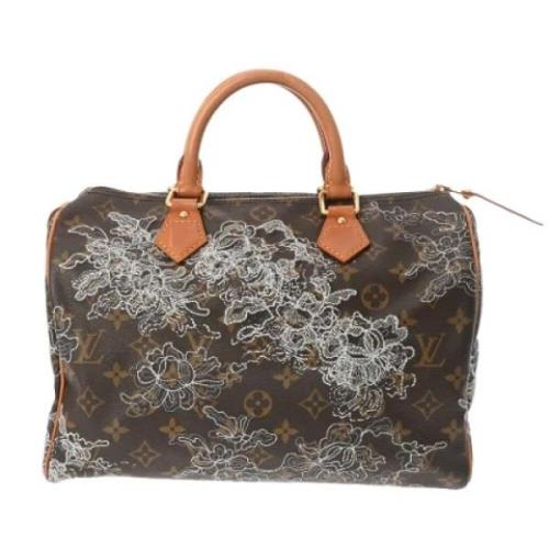 Pre-owned Canvas louis-vuitton-bags Louis Vuitton Vintage , Brown , Da...