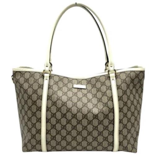 Pre-owned Canvas gucci-bags Gucci Vintage , Brown , Dames