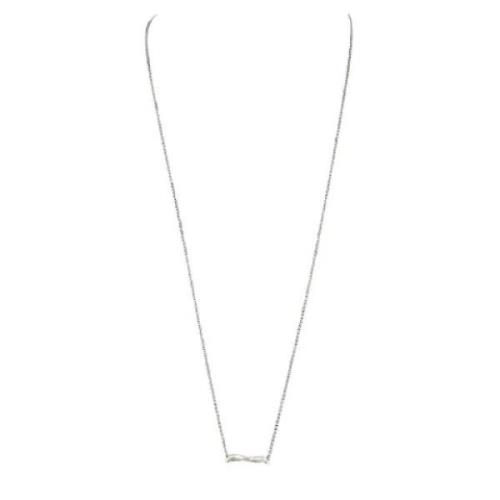 Pre-owned Silver necklaces Tiffany & Co. Pre-owned , Gray , Dames