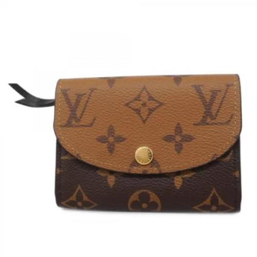 Pre-owned Fabric wallets Louis Vuitton Vintage , Brown , Dames