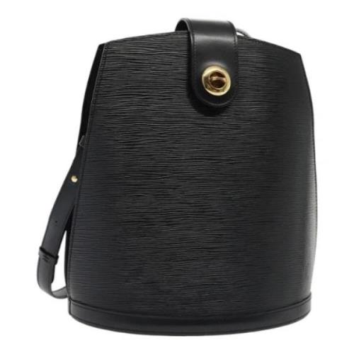 Pre-owned Leather louis-vuitton-bags Louis Vuitton Vintage , Black , D...