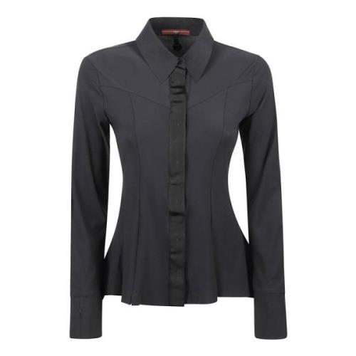 Zwarte overhemden High , Black , Dames