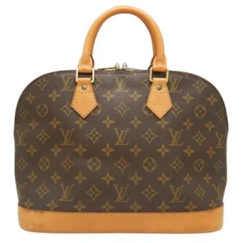 Pre-owned Canvas louis-vuitton-bags Louis Vuitton Vintage , Brown , Da...