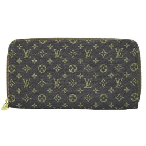 Pre-owned Canvas wallets Louis Vuitton Vintage , Brown , Dames