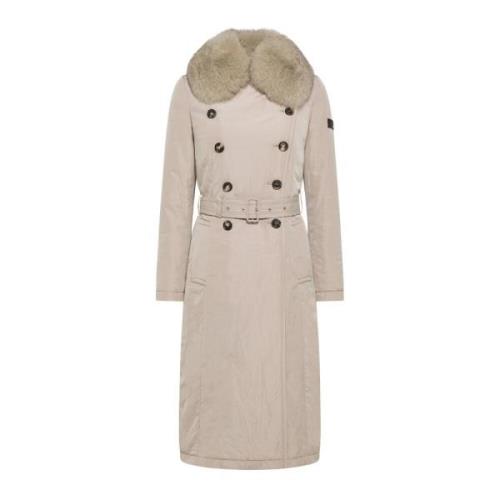 Stijlvolle Jassen Collectie Peuterey , Beige , Dames