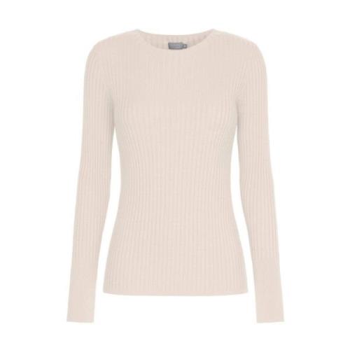 Stijlvolle Pullover voor Vrouwen No man's land , Beige , Dames