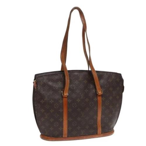 Pre-owned Canvas totes Louis Vuitton Vintage , Brown , Dames